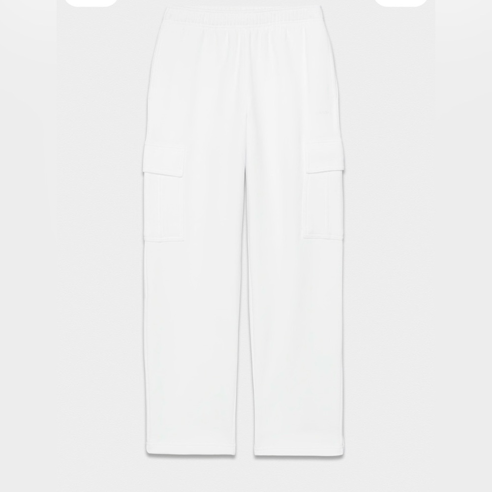 TNA White Straight Leg Pants